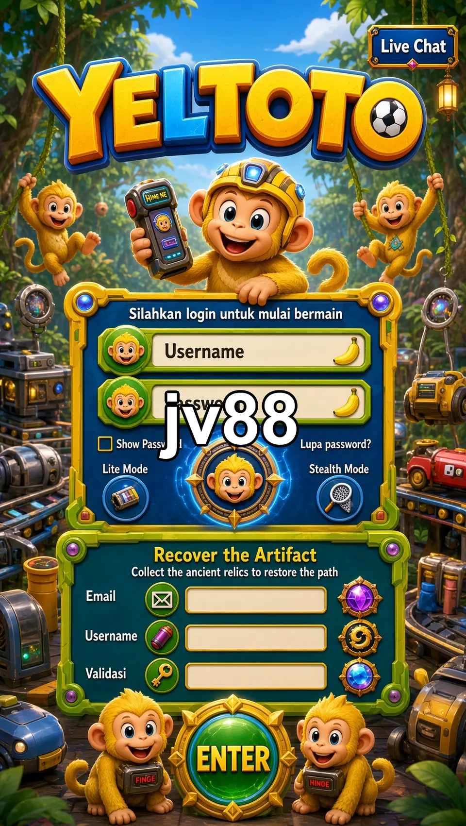 jv88 Tangkapan Layar Resmi APK